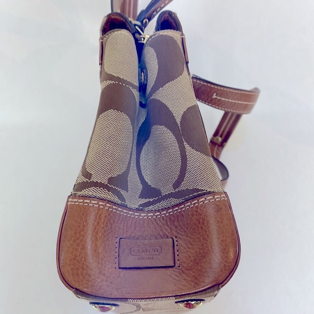 Vintage Coach signature shoulder bag (00773-11071) - Picture 14 of 16